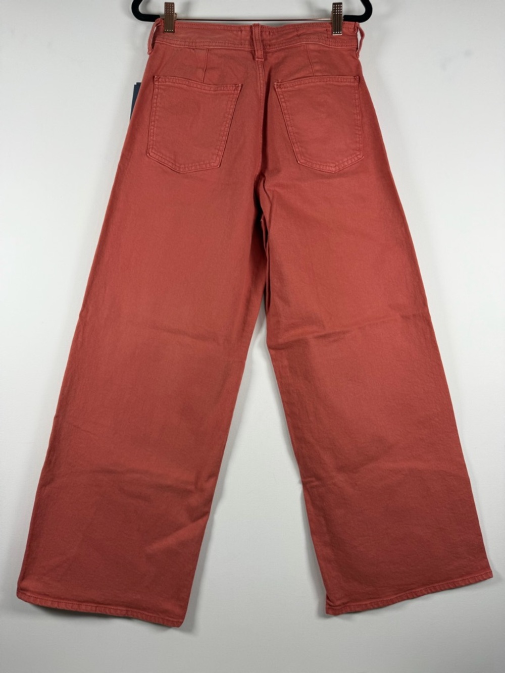 Universal Thread™ Women's High-Rise Sailor Wide Leg Ankle Jeans - Light Red 8 - Picture 7 of 11